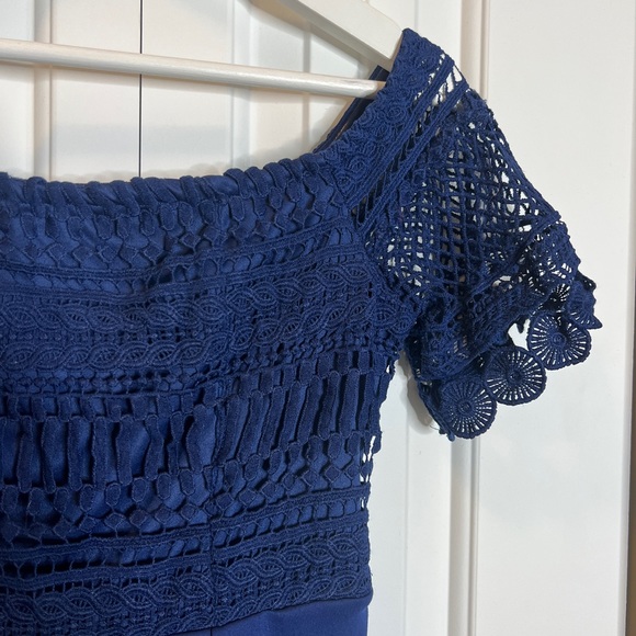 Size xs crochet pattern royal blue Francesca’s dress - Picture 4 of 10